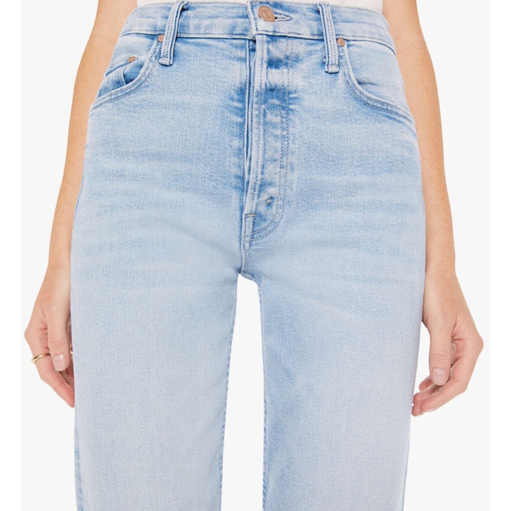 MOTHER Tom Cat  Flood Straight Leg Jeans